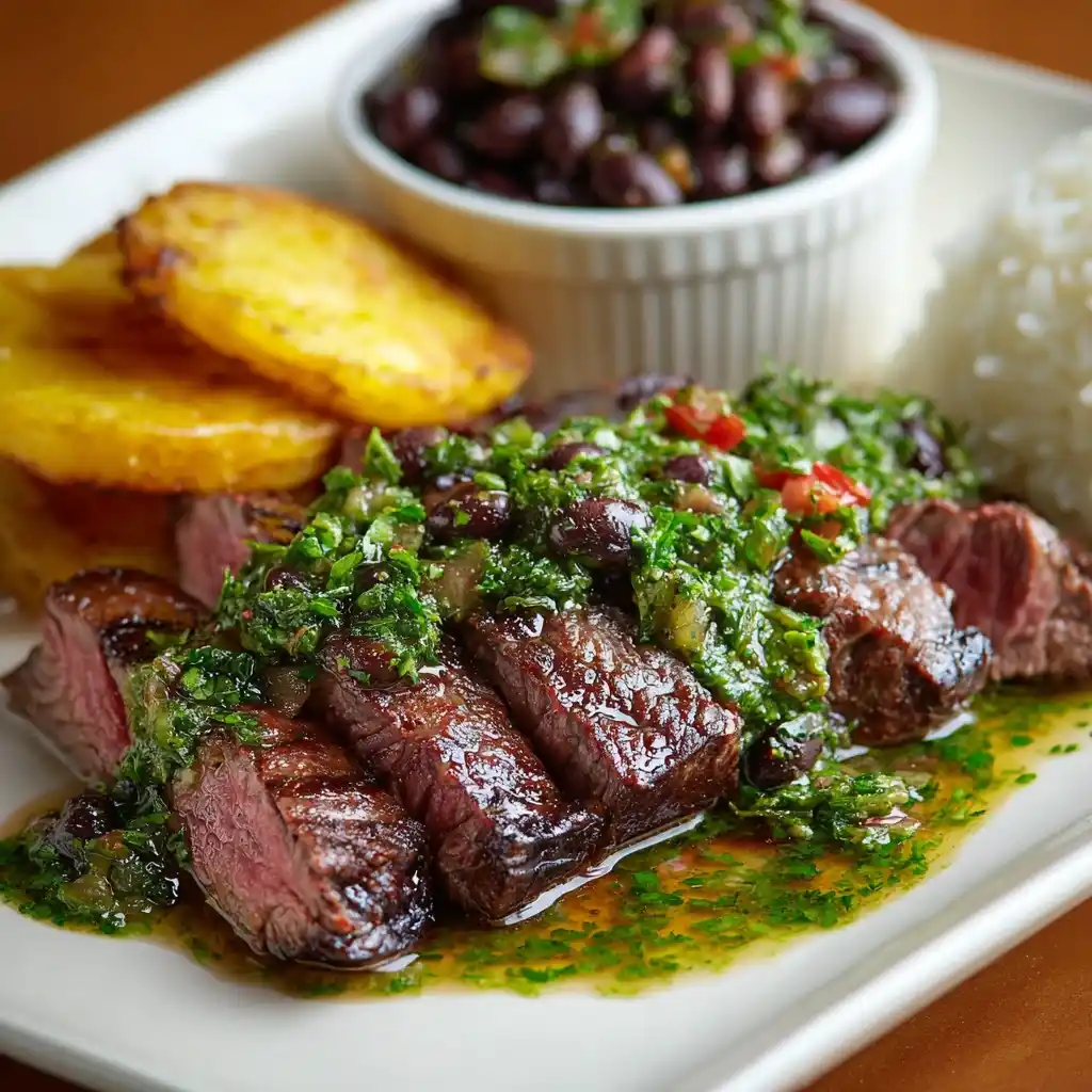 Churrasco Skirt Steak with Chimichurri Sauce
