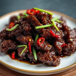 Crispy Chilli Beef
