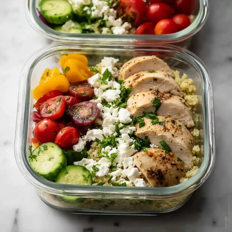 Greek Chicken Quinoa Bowl