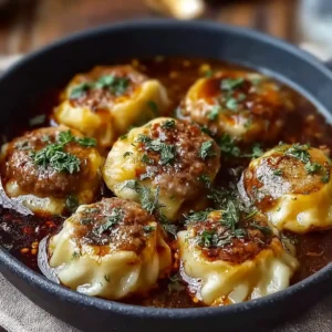 Ground Beef Dumplings