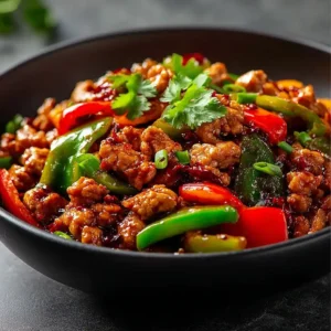 Ground Turkey Stir Fry
