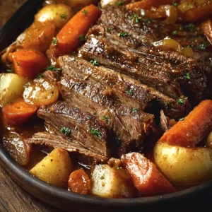 Heavenly Jewish Braised Brisket