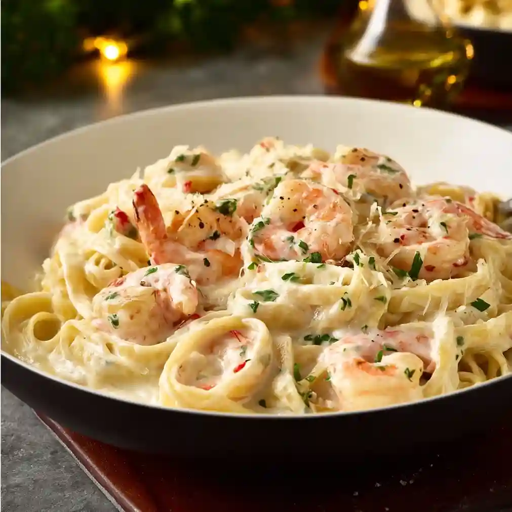 Shrimp Alfredo