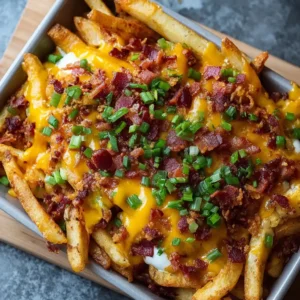 Simple Loaded Fries