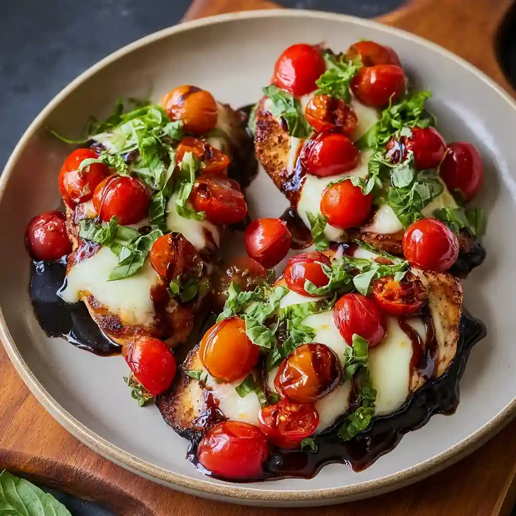 Skillet Bruschetta Chicken