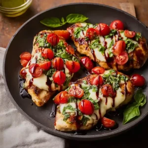 Skillet Bruschetta Chicken