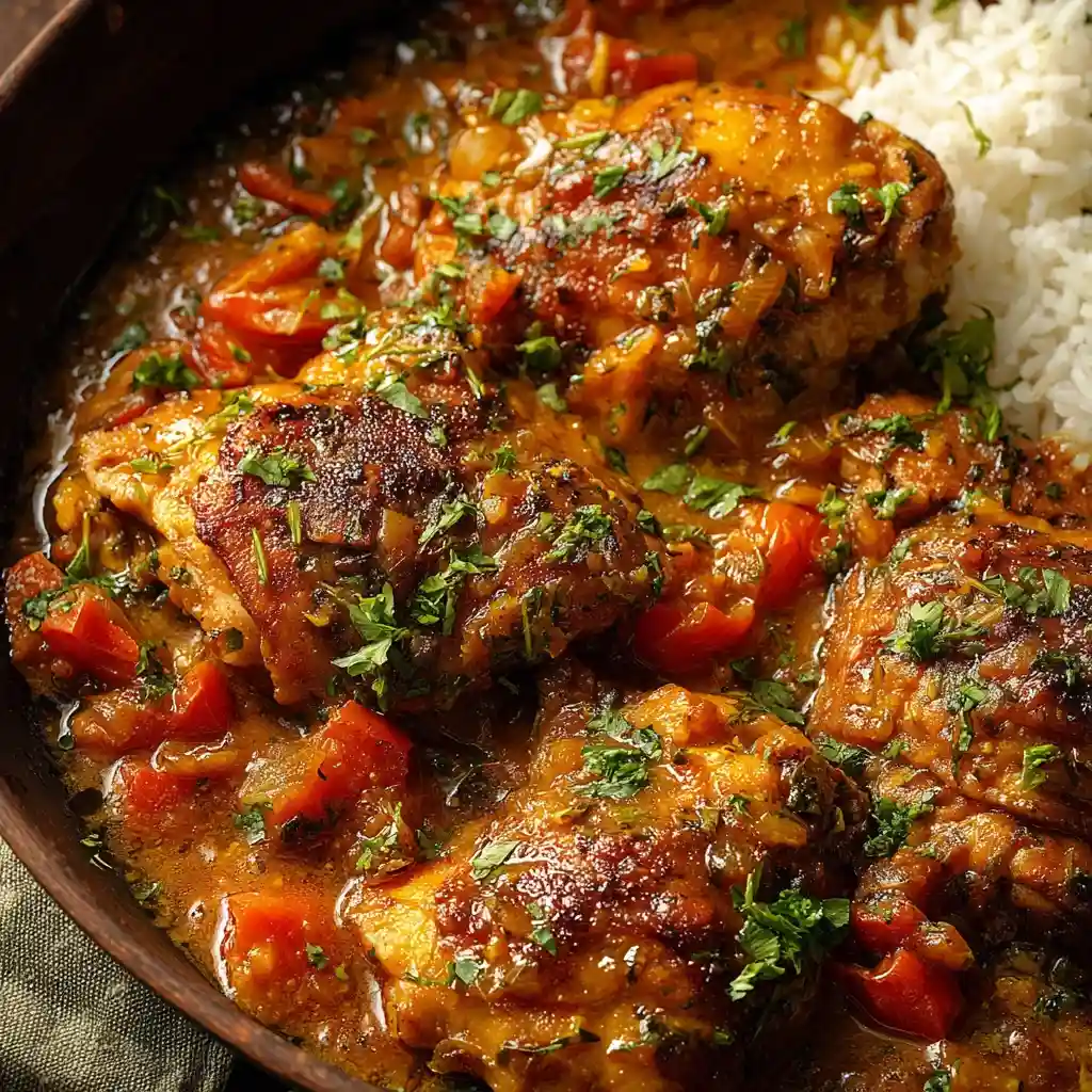 Southern Smothered Chicken