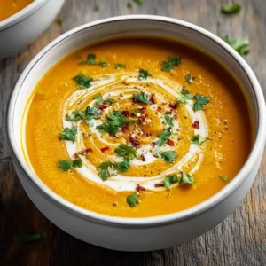 Spicy Autumn Pumpkin Soup