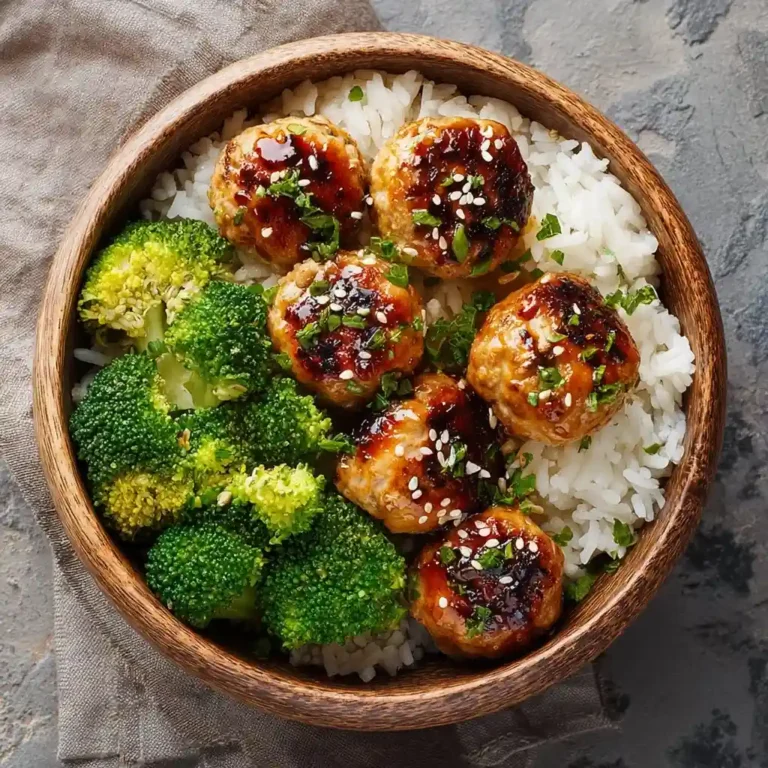 Vegan Tofu Meatballs with Teriyaki Glaze