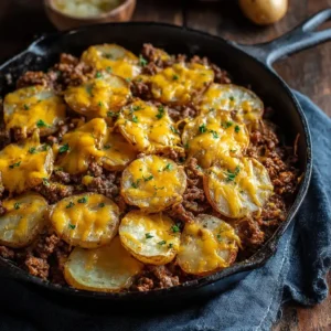 Cheesy Beef & Potatoes