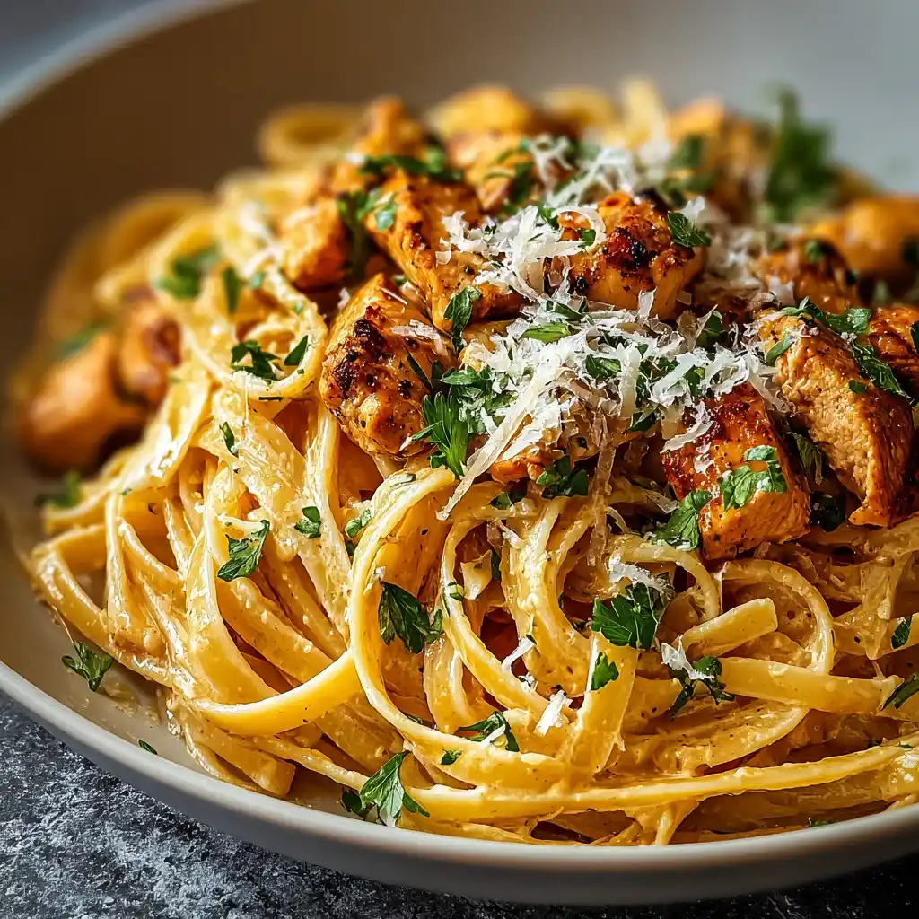 Cowboy Butter Chicken Linguine