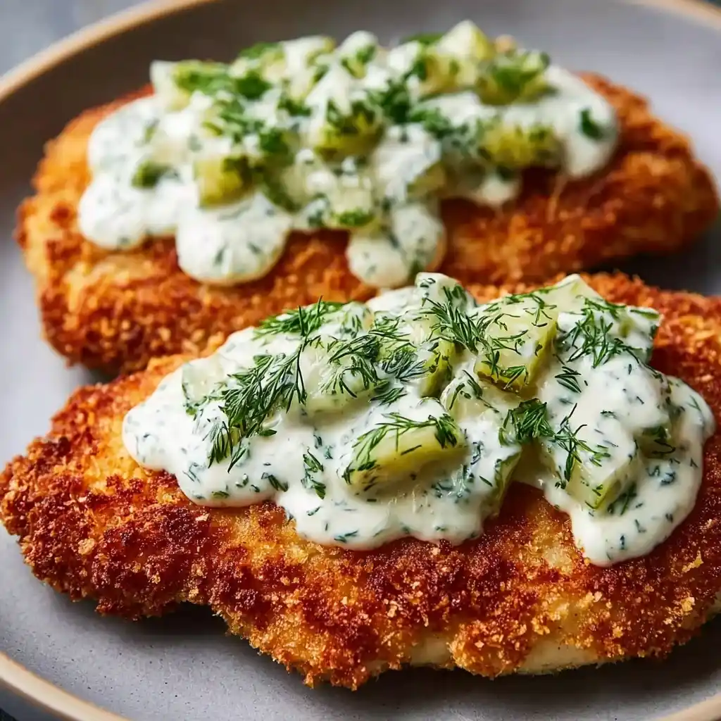 Crispy Dill Pickle Parmesan Chicken