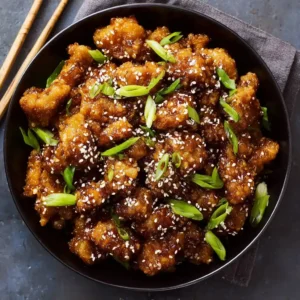 Crispy Sesame Chicken