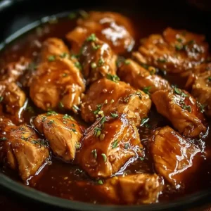 Crockpot Honey Garlic Chicken