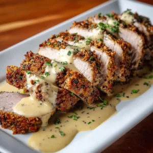 Easy Pork Tenderloin Dijon Recipe Juicy Pork Tenderloin With Cream Sauce Best Dijon Cream Sauce For Pork Low-fat Pork Tend...