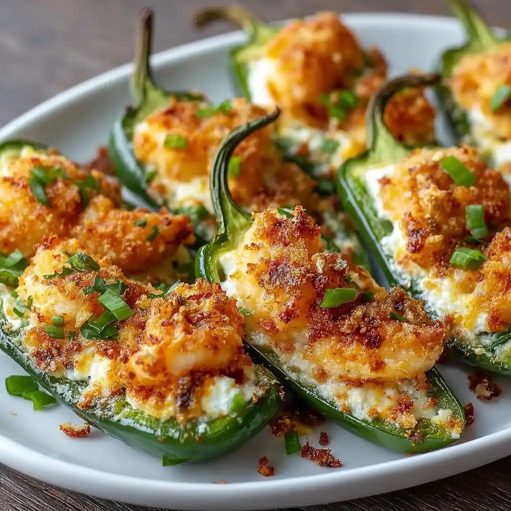 Shrimp Stuffed Jalapeño Poppers