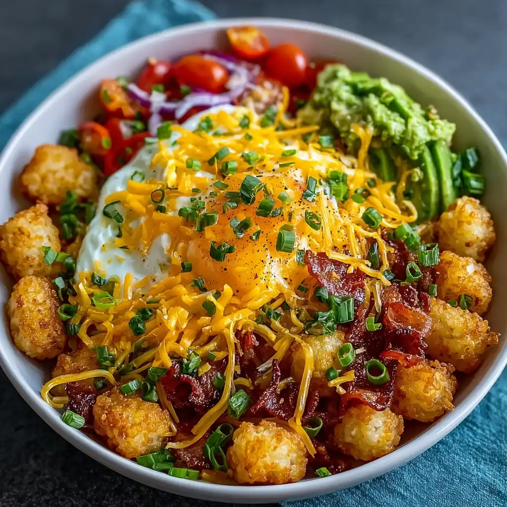 Tater Tot Breakfast Bowl