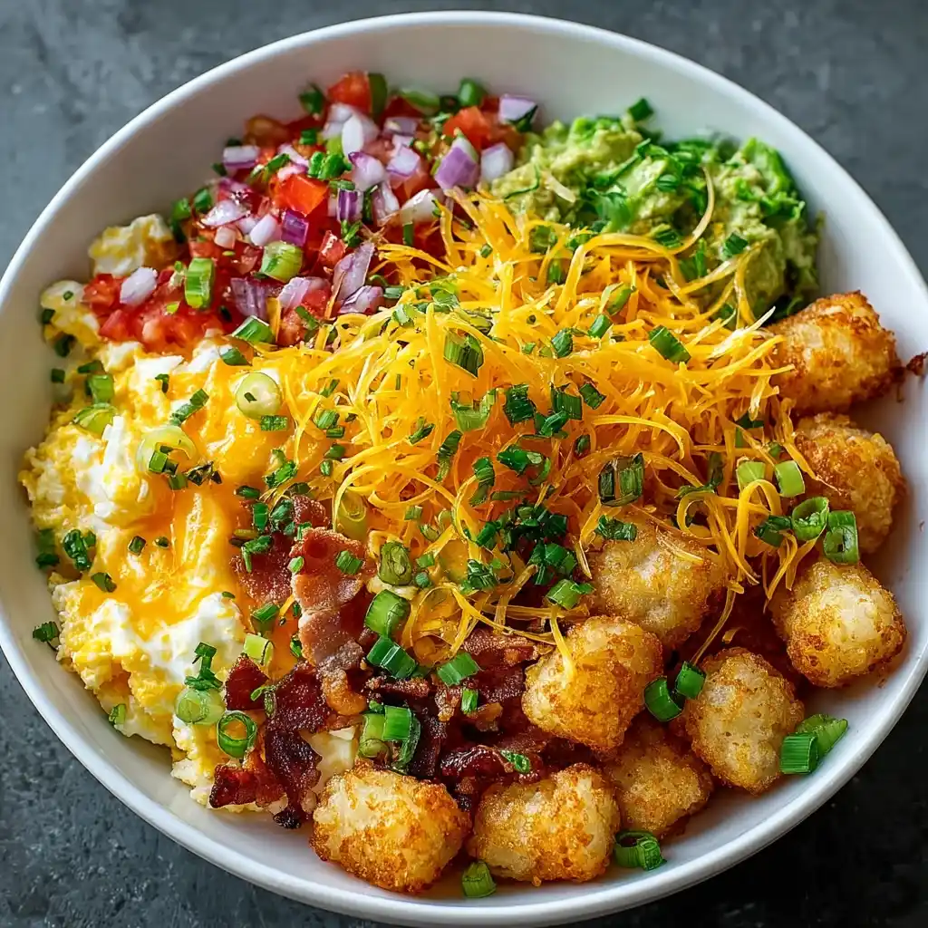 Tater Tot Breakfast Bowl