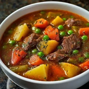Vegetable Beef Soup