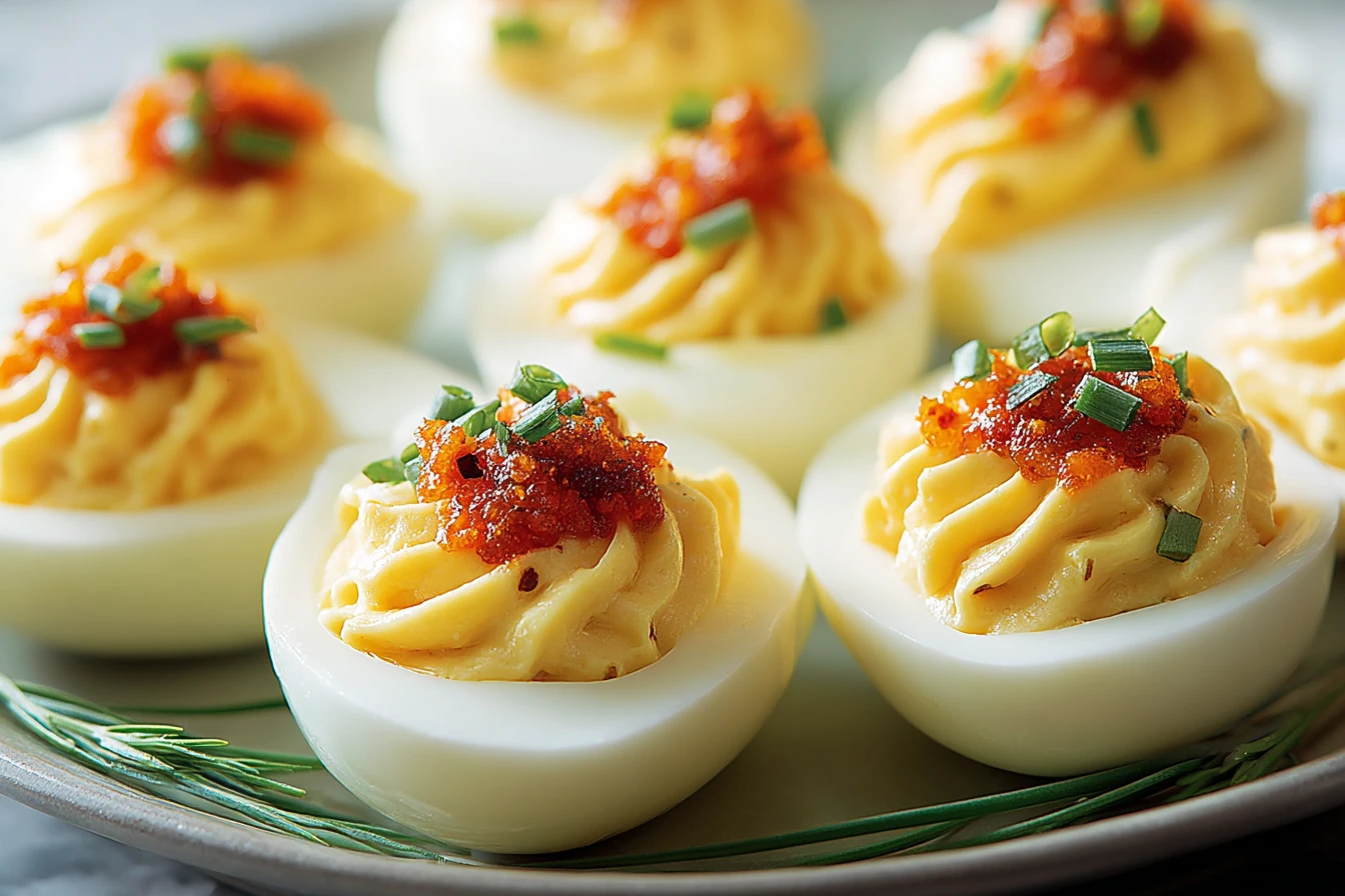 Best Deviled Eggs With Relish Recipe Easy Irresistible Deviled Eggs Gourmet Deviled Eggs With Pickle Relish How To Make De...