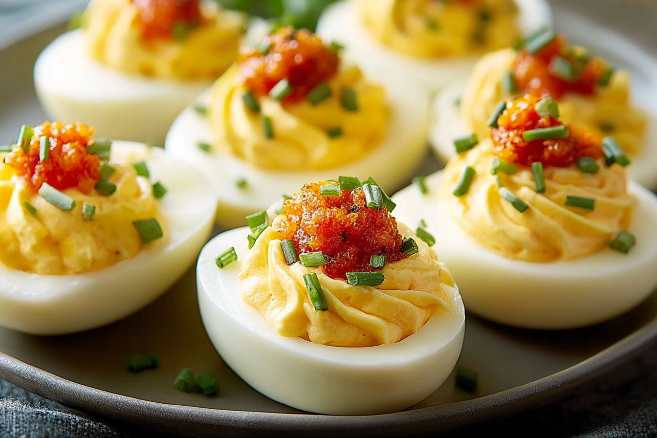 Best Deviled Eggs With Relish Recipe Easy Irresistible Deviled Eggs Gourmet Deviled Eggs With Pickle Relish How To Make De...