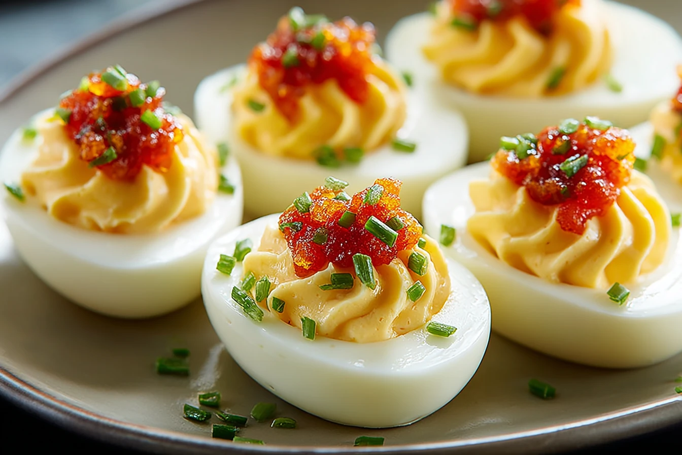 Irresistible Deviled Eggs with Relish – A Flavorful Delight