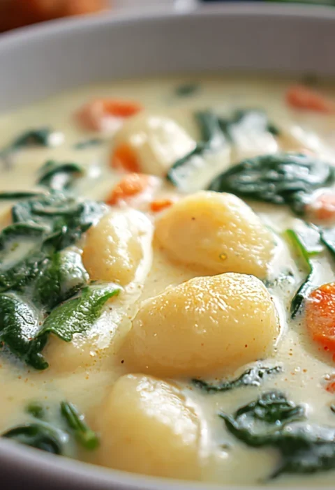 Best Gnocchi Soup Recipe Easy 30-minute Gnocchi Soup Homemade Creamy Gnocchi Soup Quick Potato Gnocchi Soup Recipe Healthy...