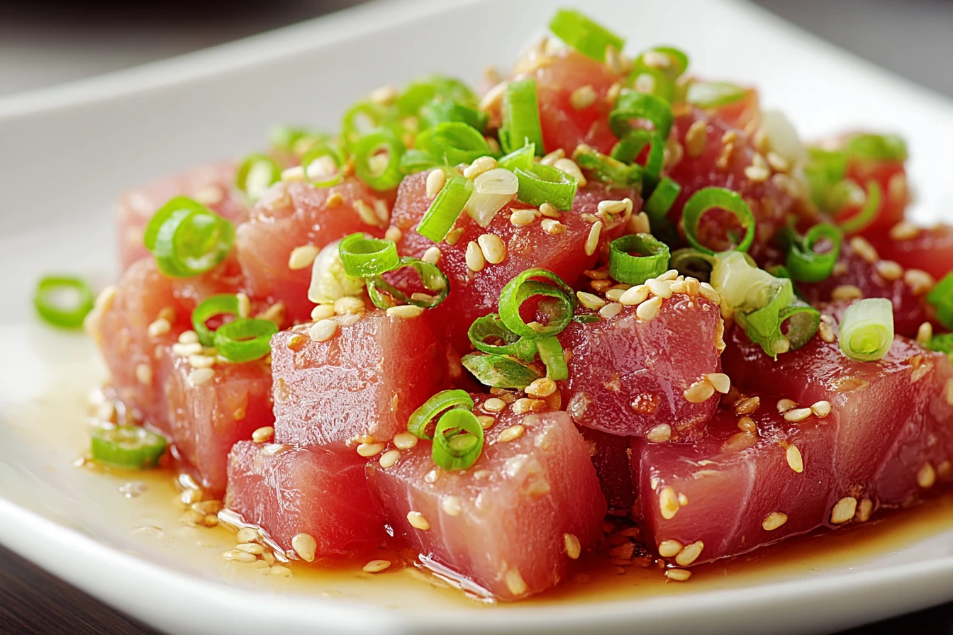 Best Spicy Tuna Recipe For Dinner Irresistible Spicy Tuna Steak Recipe Easy Homemade Spicy Tuna Marinade Low Carb Spicy Tu...