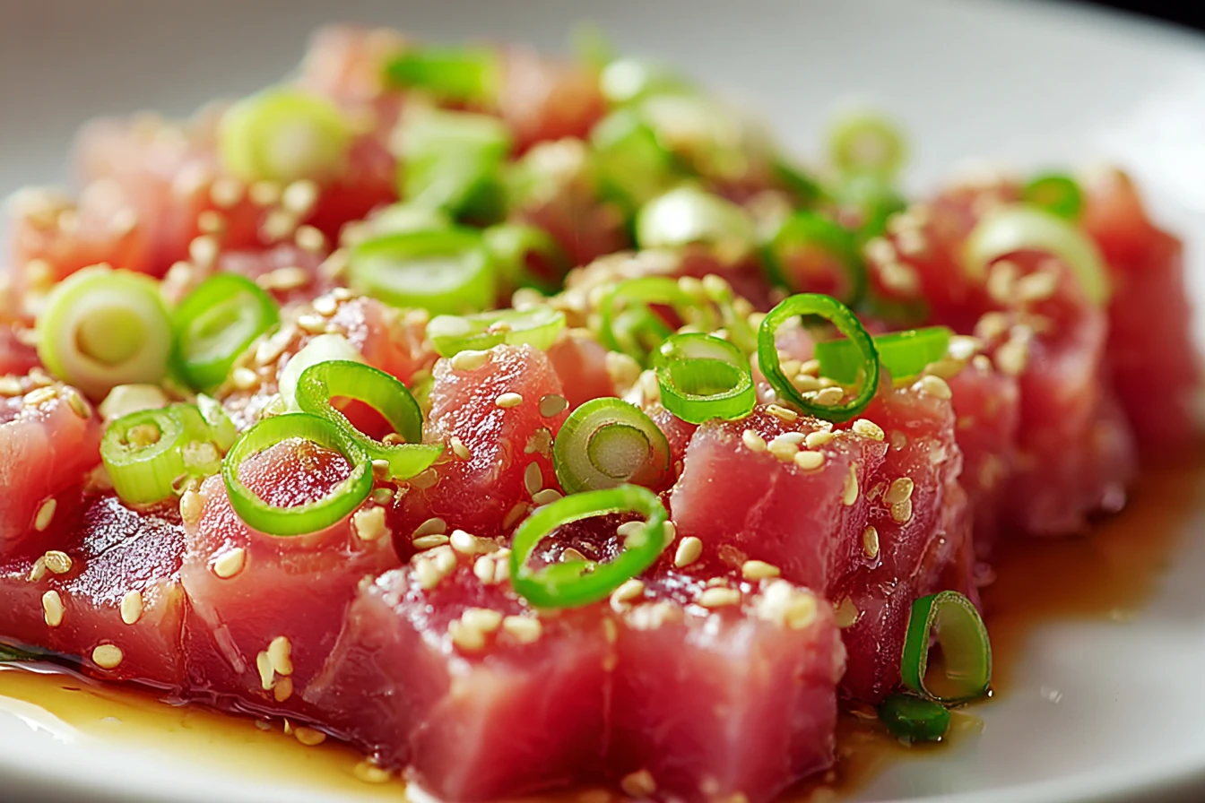 Best Spicy Tuna Recipe For Dinner Irresistible Spicy Tuna Steak Recipe Easy Homemade Spicy Tuna Marinade Low Carb Spicy Tu...