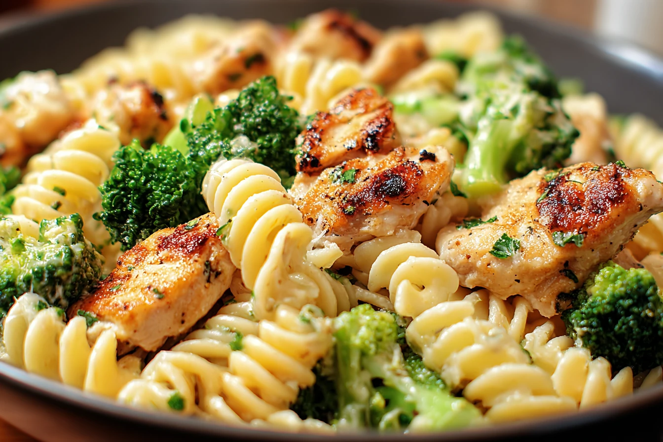 Creamy Chicken And Broccoli Pasta Recipe Best Chicken And Broccoli Pasta Creamy Pasta With Chicken And Vegetables How To M...