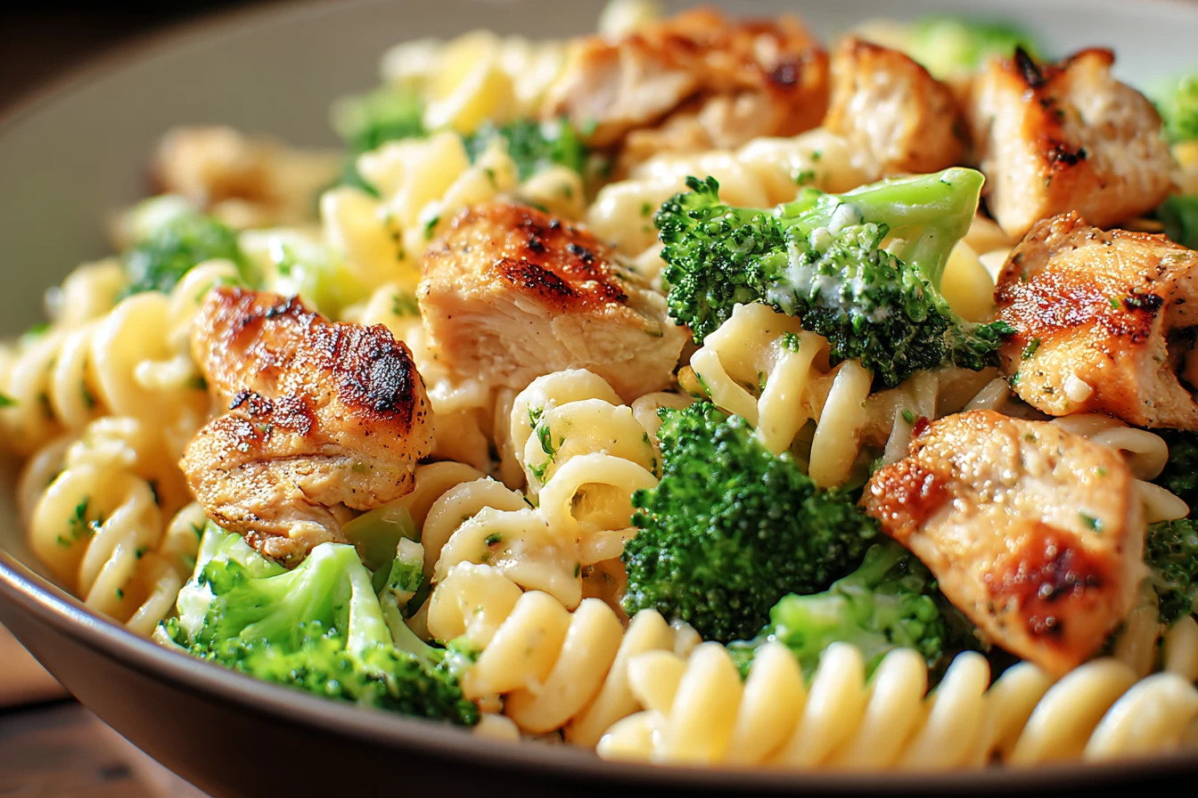 Creamy Chicken And Broccoli Pasta Recipe Best Chicken And Broccoli Pasta Creamy Pasta With Chicken And Vegetables How To M...