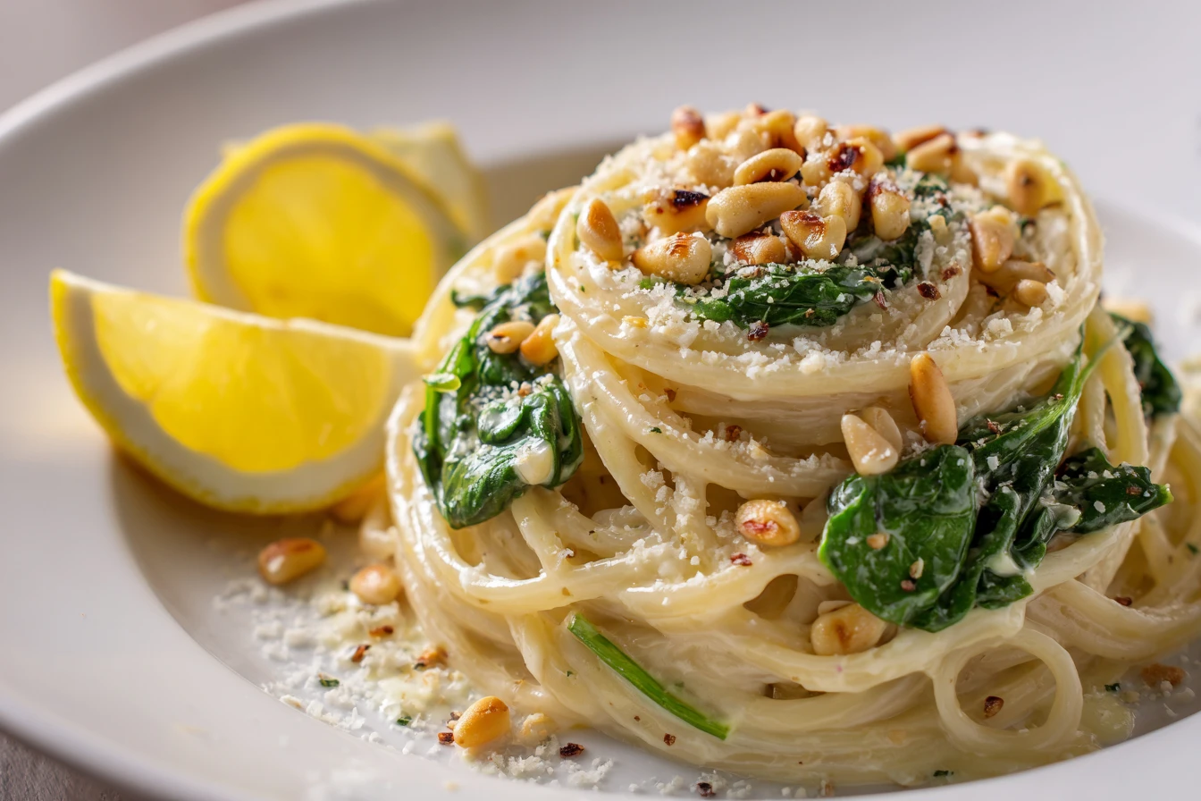 Creamy Lemon Ricotta Pasta Recipe Best Spinach Ricotta Pasta Dish How To Make Lemon Ricotta Pasta Lemon Ricotta Pasta With...