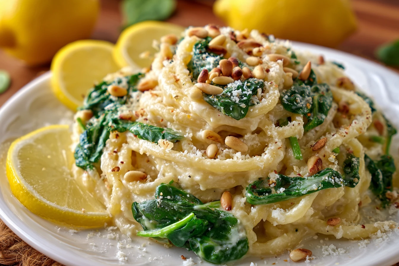 Creamy Lemon Ricotta Pasta Recipe Best Spinach Ricotta Pasta Dish How To Make Lemon Ricotta Pasta Lemon Ricotta Pasta With...