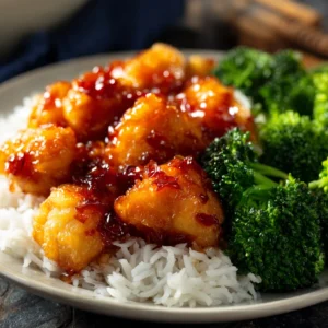 Baked Sweet and Sour Chicken