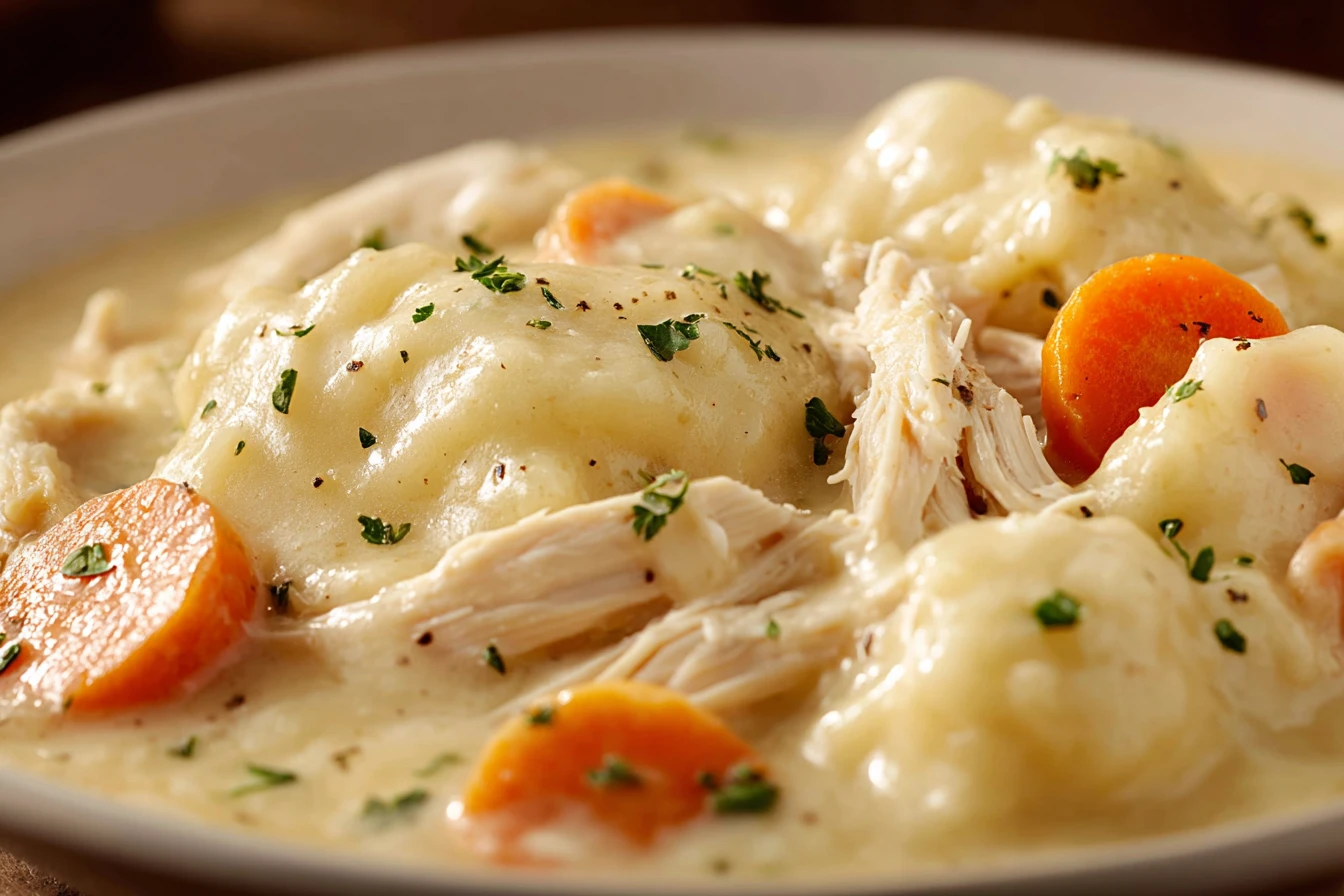 Easy Cracker Barrel Chicken And Dumplings Recipe Homemade Cracker Barrel Dumplings Guide Best Southern Chicken And Dumplin...