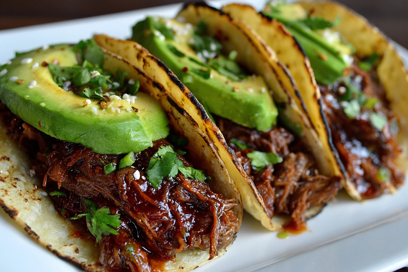 Easy Crockpot Chipotle Pot Roast Taco Recipe Homemade Chipotle Pot Roast Tacos Slow Cooker Best Slow Cooker Chipotle Beef ...