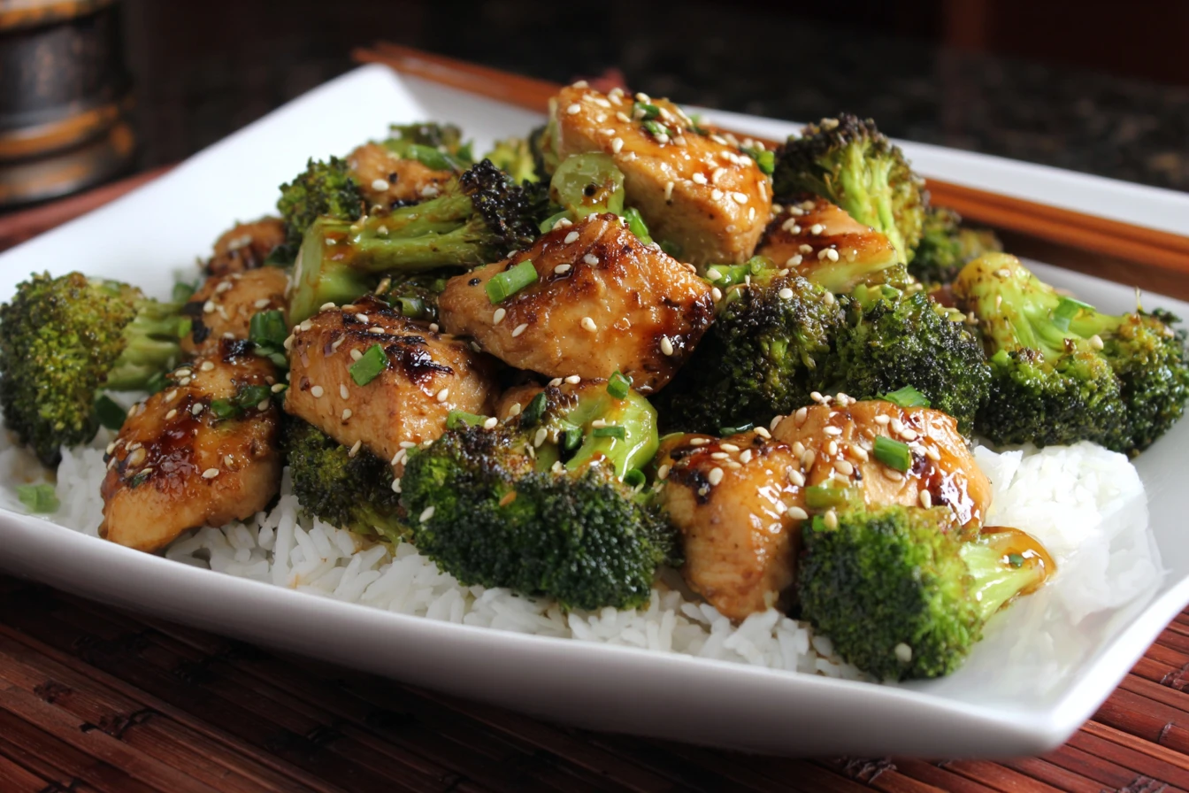 Easy Teriyaki Chicken And Broccoli Stir Fry Recipe Homemade Teriyaki Chicken With Broccoli Best Teriyaki Chicken And Brocc...