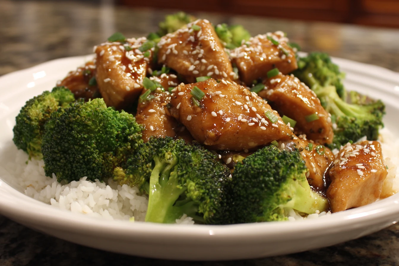 Easy Teriyaki Chicken And Broccoli Stir Fry Recipe Homemade Teriyaki Chicken With Broccoli Best Teriyaki Chicken And Brocc...