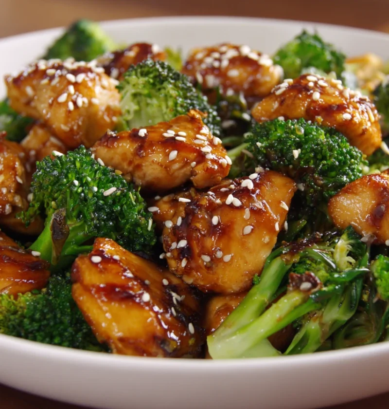 Easy Teriyaki Chicken And Broccoli Stir Fry Recipe Homemade Teriyaki Chicken With Broccoli Best Teriyaki Chicken And Brocc...