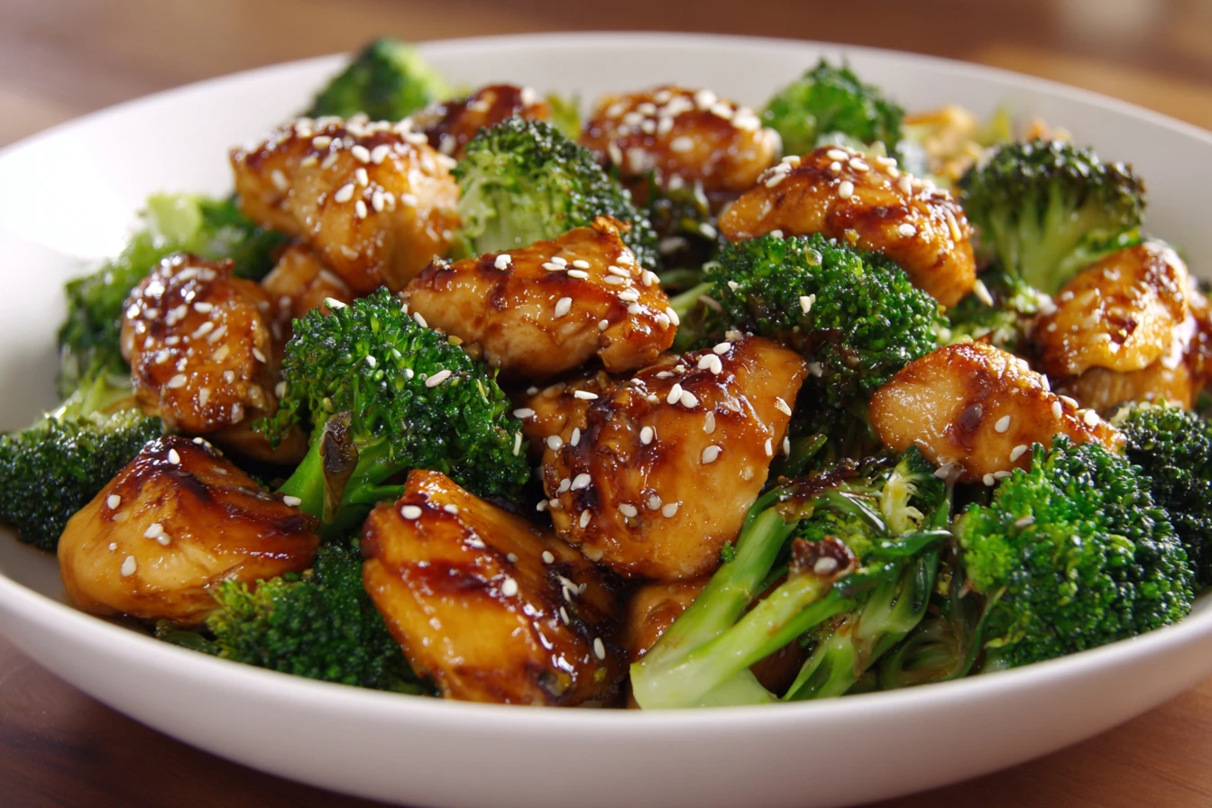 Easy Teriyaki Chicken and Broccoli Stir Fry