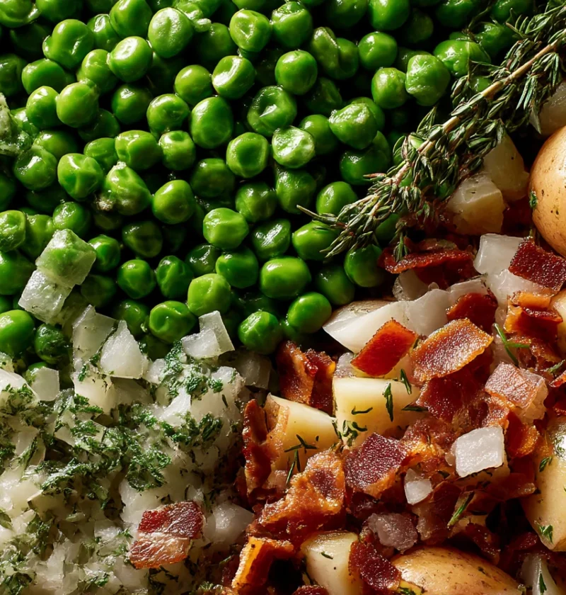 Easy Thanksgiving Peas Recipe Buttered Peas With Herbs Thanksgiving Simple Herb Buttered Peas Dish Classic Thanksgiving Si...