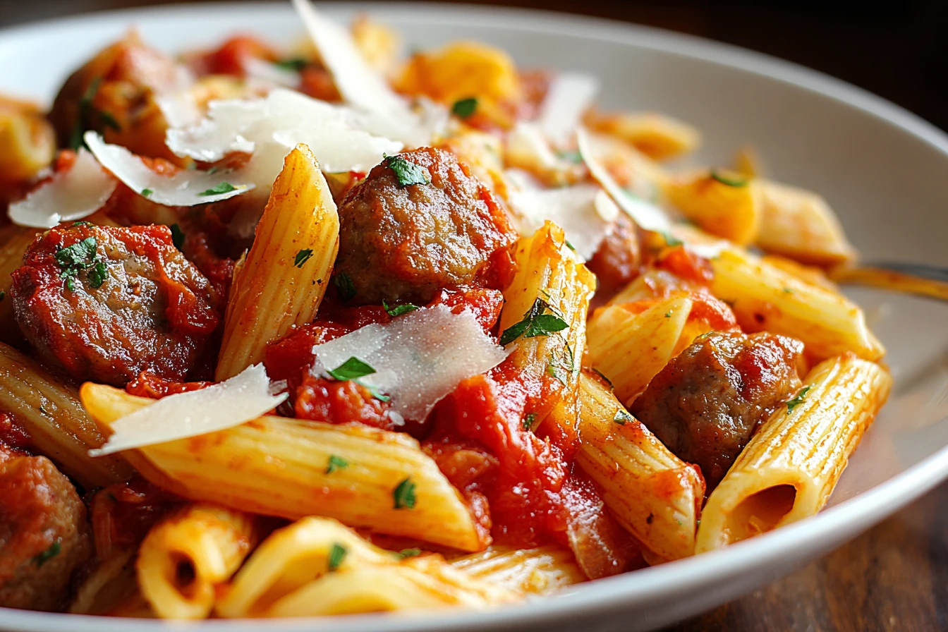 Hearty Italian Sausage Pasta: A Comfort Food Delight