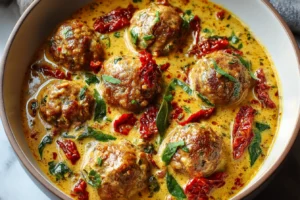 Creamy Tuscan Low Carb Meatballs – Rich, Keto-Friendly Comfort Food