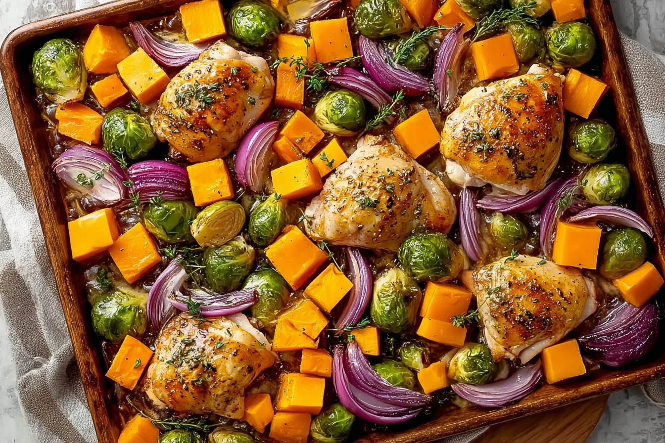 Maple Glazed Chicken Recipe Best Maple Glazed Chicken Healthy Maple Chicken With Veggies Easy Roasted Veggies For Chicken ...