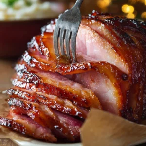 Slow Cooker Amish Christmas Ham