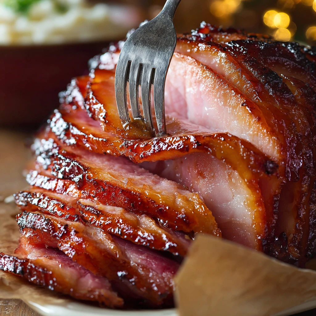 Slow Cooker Amish Christmas Ham