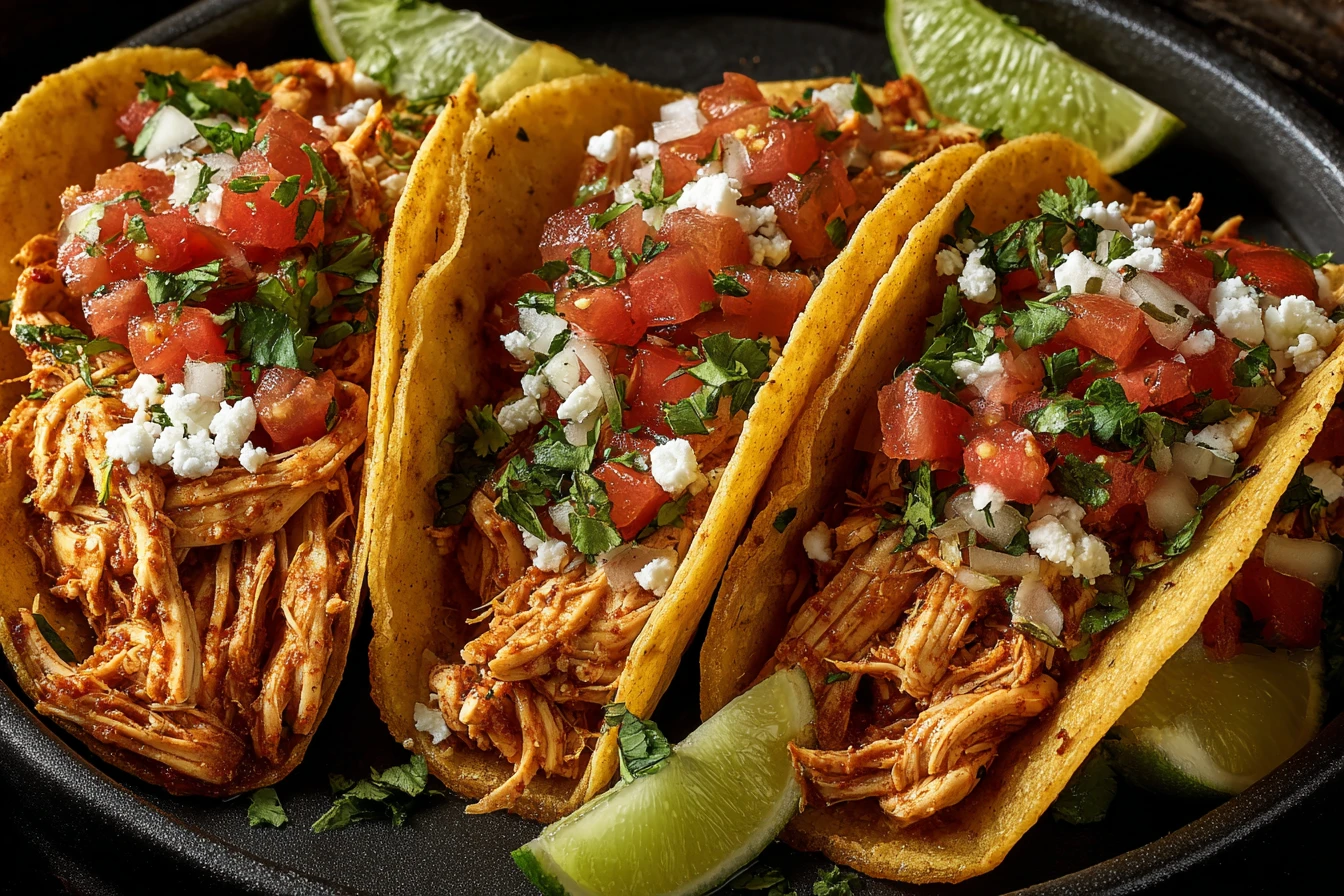 Slow Cooker Chicken Tacos: Quick & Delicious