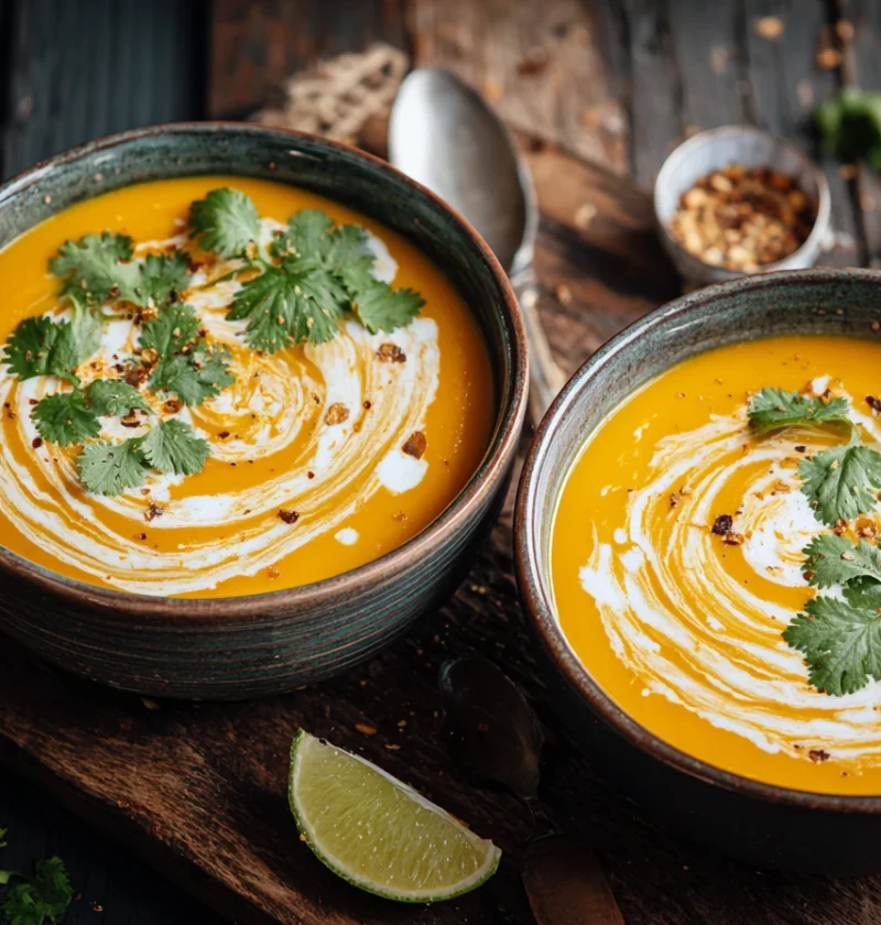 Sweet Potato Coconut Soup Recipe Creamy Sweet Potato Coconut Soup Autumn Sweet Potato Soup Vegan Sweet Potato Coconut Soup...