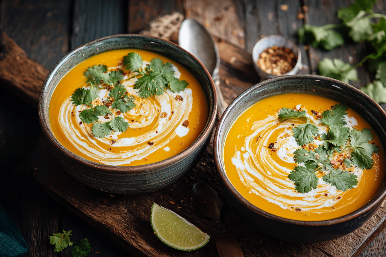 Sweet Potato Coconut Soup: Creamy Autumn Bliss