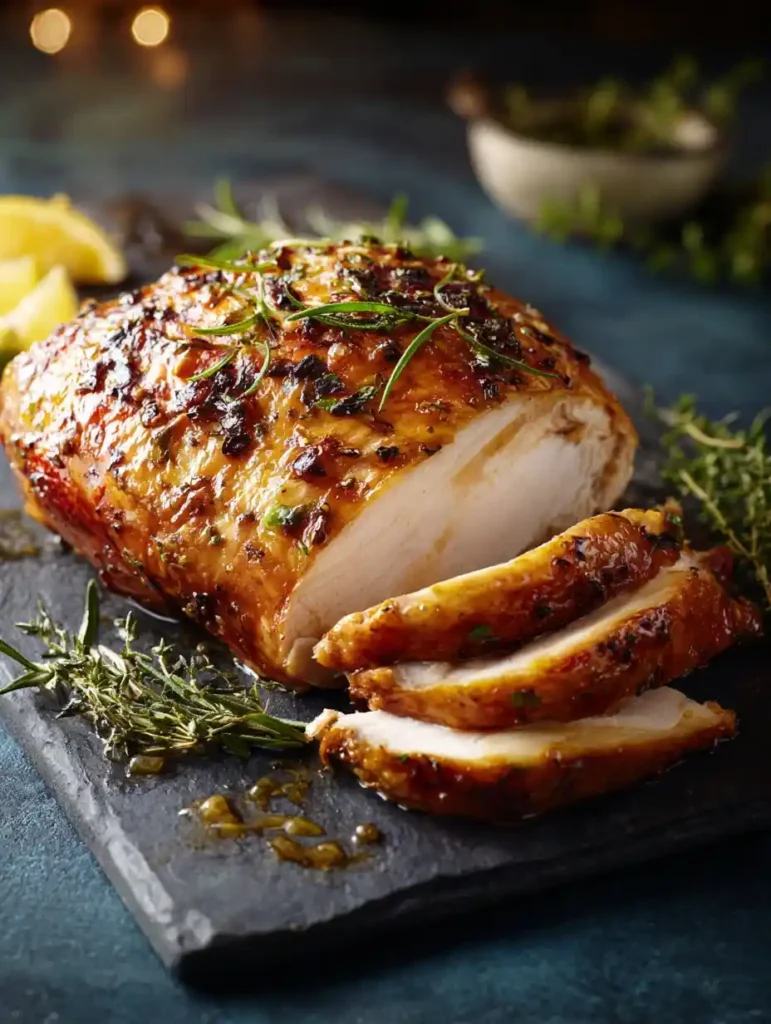 Best Juicy Roast Turkey Recipe Golden Roast Turkey Cooking Tips How To Make A Flavorful Roast Turkey Best Herbs For Golden...